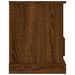 Meuble TV chêne marron 93x35,5x45 cm bois d'ingénierie - Photo n°7