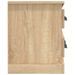 Meuble TV chêne sonoma 100x35,5x45 cm bois d'ingénierie - Photo n°7