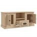 Meuble TV chêne sonoma 100x35,5x45 cm bois d'ingénierie - Photo n°8