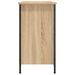 Meuble TV chêne sonoma 100x35x65 cm bois d'ingénierie - Photo n°7