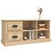 Meuble TV chêne sonoma 102x35,5x47,5 cm bois d'ingénierie - Photo n°4