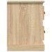 Meuble TV chêne sonoma 102x35,5x47,5 cm bois d'ingénierie - Photo n°8