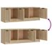 Meuble TV Chêne sonoma 102x35x36,5 cm Bois d'ingénierie - Photo n°7