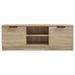 Meuble TV Chêne sonoma 102x35x36,5 cm Bois d'ingénierie - Photo n°3