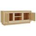 Meuble TV chêne sonoma 102x35x45 cm bois d'ingénierie - Photo n°7