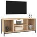 Meuble TV chêne sonoma 102x35x45 cm bois d'ingénierie - Photo n°4