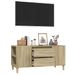 Meuble TV Chêne sonoma 102x44,5x50 cm Bois d'ingénierie - Photo n°5