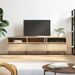 Meuble TV chêne sonoma 150x30x44,5 cm bois d'ingénierie - Photo n°1