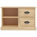 Meuble TV chêne sonoma 73x35,5x47,5 cm bois d'ingénierie - Photo n°6