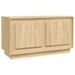 Meuble TV chêne sonoma 80x35x45 cm bois d'ingénierie - Photo n°1