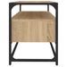 Meuble TV chêne sonoma 80x35x45 cm bois d'ingénierie - Photo n°7