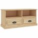 Meuble TV chêne sonoma 93x35,5x45 cm bois d'ingénierie - Photo n°1