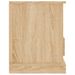 Meuble TV chêne sonoma 93x35,5x45 cm bois d'ingénierie - Photo n°7