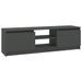 Meuble TV Gris 120x30x35,5 cm - Photo n°1