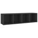 Meuble TV Gris 142,5x35x36,5 cm - Photo n°1
