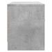 Meuble TV gris béton 102x30x37,5 cm bois d'ingénierie - Photo n°7