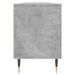 Meuble TV gris béton 150x30x44,5 cm bois d'ingénierie - Photo n°7