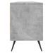 Meuble TV gris béton 150x30x44,5 cm bois d'ingénierie - Photo n°7