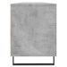 Meuble TV gris béton 150x30x44,5 cm bois d'ingénierie - Photo n°7