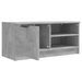 Meuble TV Gris béton 80x35x36,5 cm Bois d'ingénierie - Photo n°6