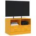 Meuble TV jaune moutarde 67x39x44 cm acier - Photo n°4