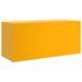 Meuble TV jaune moutarde 99x39x44 cm acier - Photo n°10