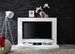 Meuble TV laqué blanc à led Luxo - Photo n°3