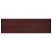 Meuble TV Marron classique 100x30x45 cm Bois d'acajou massif - Photo n°7