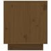 Meuble TV Marron miel 110x35x40,5 cm Bois de pin massif - Photo n°8