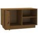 Meuble TV Marron miel 70x34x40 cm Bois de pin massif - Photo n°7