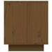 Meuble TV Marron miel 80x35x40,5 cm Bois de pin massif - Photo n°8