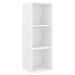 Meuble TV mural Blanc 37x37x107 cm - Photo n°1
