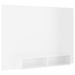 Meuble TV mural Blanc brillant 135x23,5x90 cm - Photo n°3