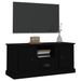 Meuble TV noir 100x35,5x45 cm bois d'ingénierie - Photo n°4