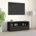 Meuble TV Noir 100x35x40 cm Bois d'ingénierie - Photo n°1
