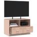 Meuble TV rose 67x39x44 cm acier - Photo n°5