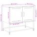 Meuble TV rose 68,5x39x60,5 cm acier - Photo n°12