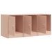 Meuble TV rose 99x39x44 cm acier - Photo n°7