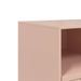 Meuble TV rose 99x39x44 cm acier - Photo n°10