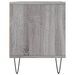 Meuble TV sonoma gris 100x34,5x44,5 cm bois d'ingénierie - Photo n°7