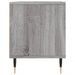 Meuble TV sonoma gris 100x34,5x44,5 cm bois d'ingénierie - Photo n°7