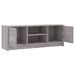 Meuble TV sonoma gris 102x30x37,5 cm bois d'ingénierie - Photo n°6