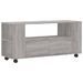 Meuble TV sonoma gris 102x34,5x43 cm bois d'ingénierie - Photo n°1