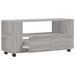 Meuble TV sonoma gris 102x34,5x43 cm bois d'ingénierie - Photo n°5