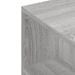 Meuble TV sonoma gris 102x34,5x43 cm bois d'ingénierie - Photo n°9