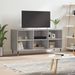 Meuble TV sonoma gris 103,5x30x50 cm bois d'ingénierie - Photo n°1