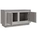 Meuble TV sonoma gris 80x35x45 cm bois d'ingénierie - Photo n°7