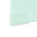 Meuble TV/ Support pour moniteur 40 x 25 x 11 cm Verre Blanc - Photo n°4