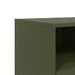 Meuble TV vert olive 68x39x60,5 cm acier - Photo n°10