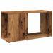 Meuble TV vieux bois 60x24x32cm bois d'ingénierie - Photo n°2